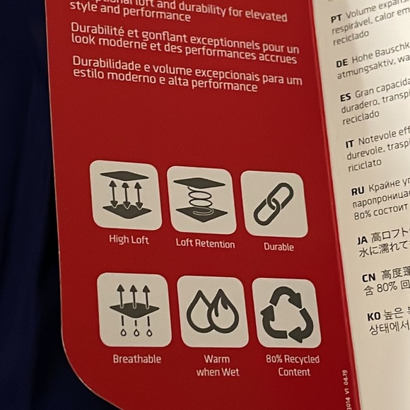 FREE PEOPLE FP Movement Power House Puffer oversized in Navy Marin NWT Sz XS/S - Picture 11 of 16